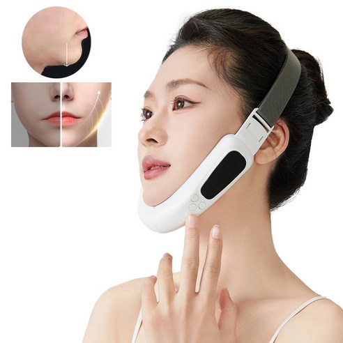 Dispositivo de adelgazamiento facial por microcorriente, popular en el mercado internacional, dispositivo de belleza para rejuvenecimiento de la piel con luz roja y azul, dispositivo vibratorio para lifting facial y adelgazamiento facial en V. image 9