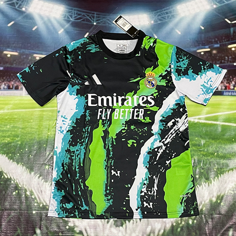 Nuevo Real Madrid Real Madrid Camiseta de fútbol local y visitante Camiseta Edición para fanáticos Edición especial personalizada Venta al por mayor transfronteriza