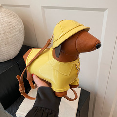 かわいい犬のバッグ2025新型欧米のファッション個性的なアイデアシングルバッグ女性の洋風なバッグが流行している