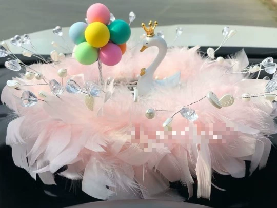 Ceramic perfume, decorations for auto, cat