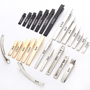 Thickened Side Clip Duckbill Side Clip DIY Handmade Hair Accessories One Word Hair Clip Full of Hair Card Materials