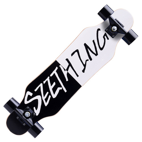 80cm long board road four-wheel skateboard dance board adult brush street beginner land surfing skateboard cross-border 