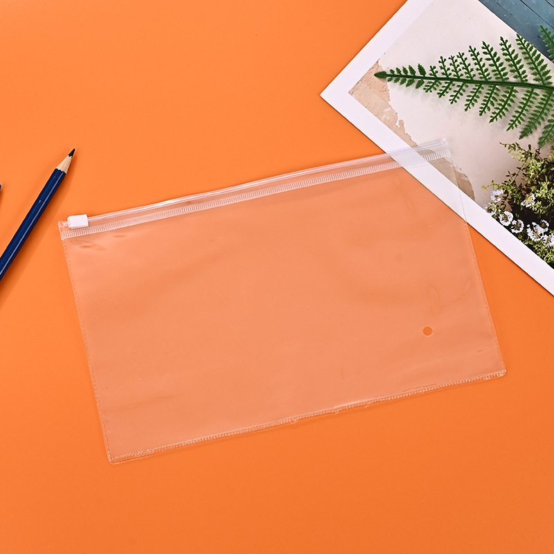 pvc透明拉链袋自封袋塑料防水文具收纳袋日用品旅行包装袋子批发