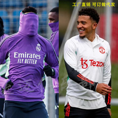 2526 秋冬長袖レアルマドリードトレーニングスーツサッカーユニフォームスーツスポーツウェアジャージジャケット学校制服クラス衣類工場