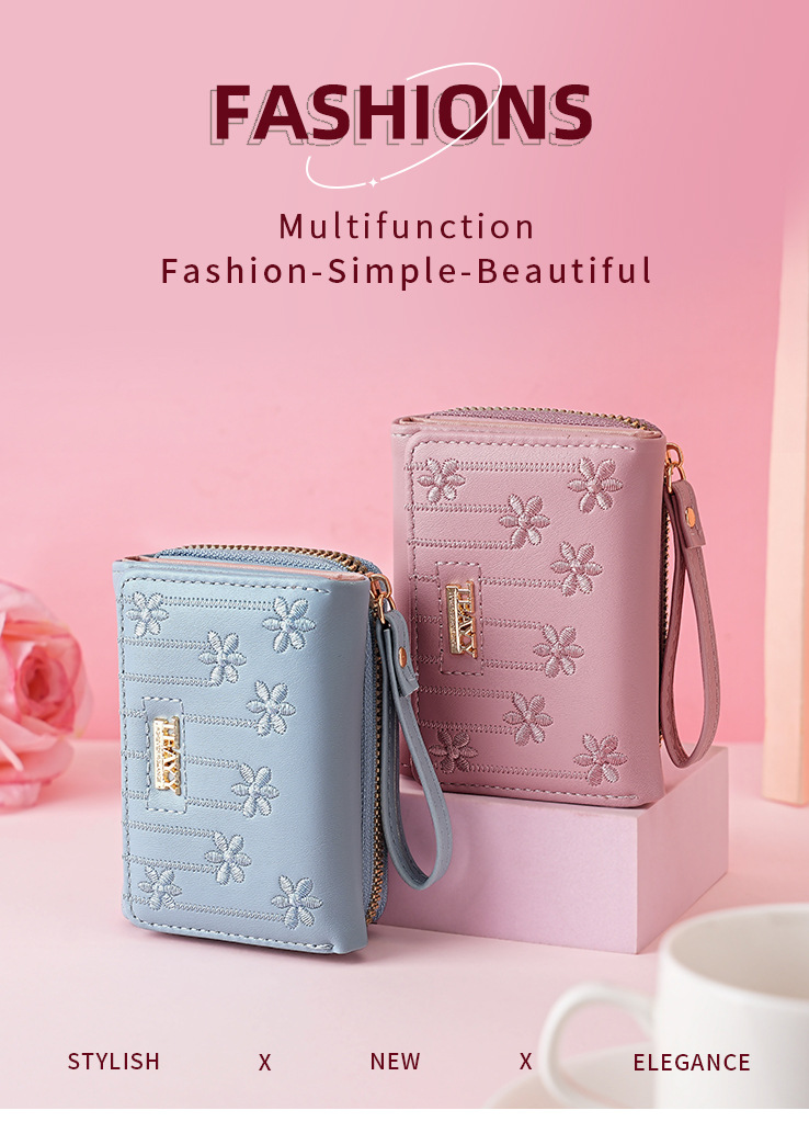 Women's Flower Pu Leather Flip Cover Wallets display picture 1