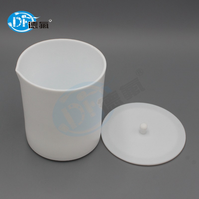 聚四氟乙烯实验室器皿 化学实验室用PTFE烧杯 四氟耐高温烧杯量杯