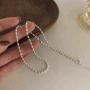 小众时尚简约925锁骨链