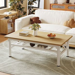 Folding Coffee Table, Dining Table, Low Table for Rental House, Simple Rectangular Table, Dining Table, Living Room Coffee Table, Square Table