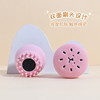 Double-sided silicone brush for face washing, cleansing milk for face