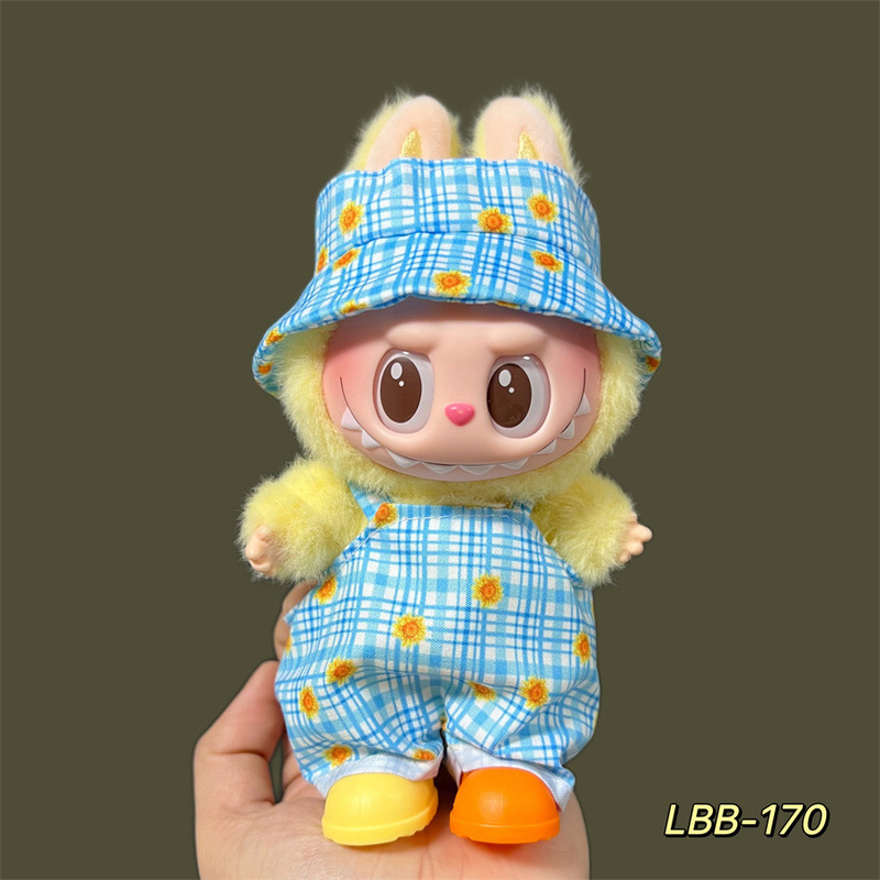 ラブブ ペンダントドール 着せ替えベビー服セット 17cm ラブブ 一世代と二世代の着せ替えベビー服|undefined