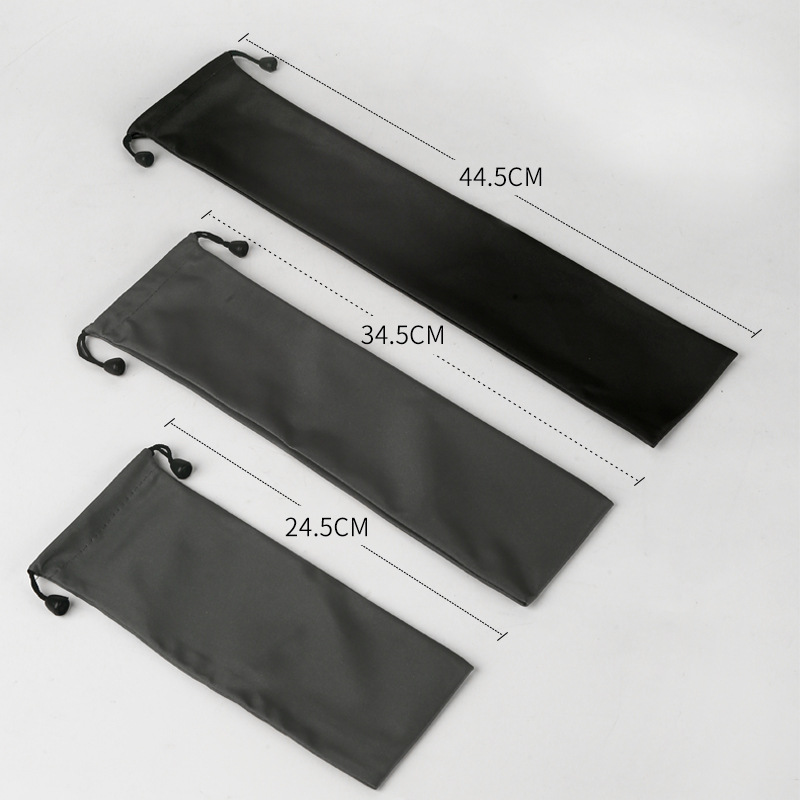 ✅ Extended and Thickened Ground Peg Pole Stand Waterproof Storage Bag Storage Pouch Long Bag for Earphones, Camera, and Phone