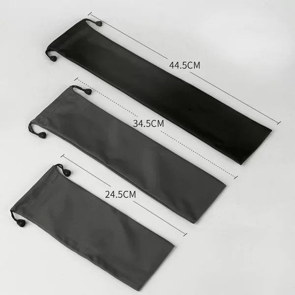 ✅ Extended and Thickened Ground Peg Pole Stand Waterproof Storage Bag Storage Pouch Long Bag for Earphones, Camera, and Phone
