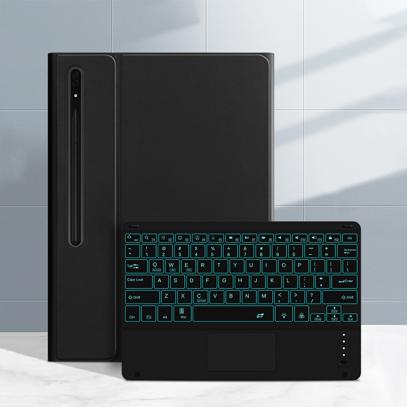 Suitable for Samsung Tab S8Ultra 14.6inch Bluetooth Keyboard Leather Case Sm-X900/6 Protective Case Suitable for Samsung Tab S8Ultra 14.6inch Bluetooth Keyboard Leather Case Sm-X900/6 Protective Case