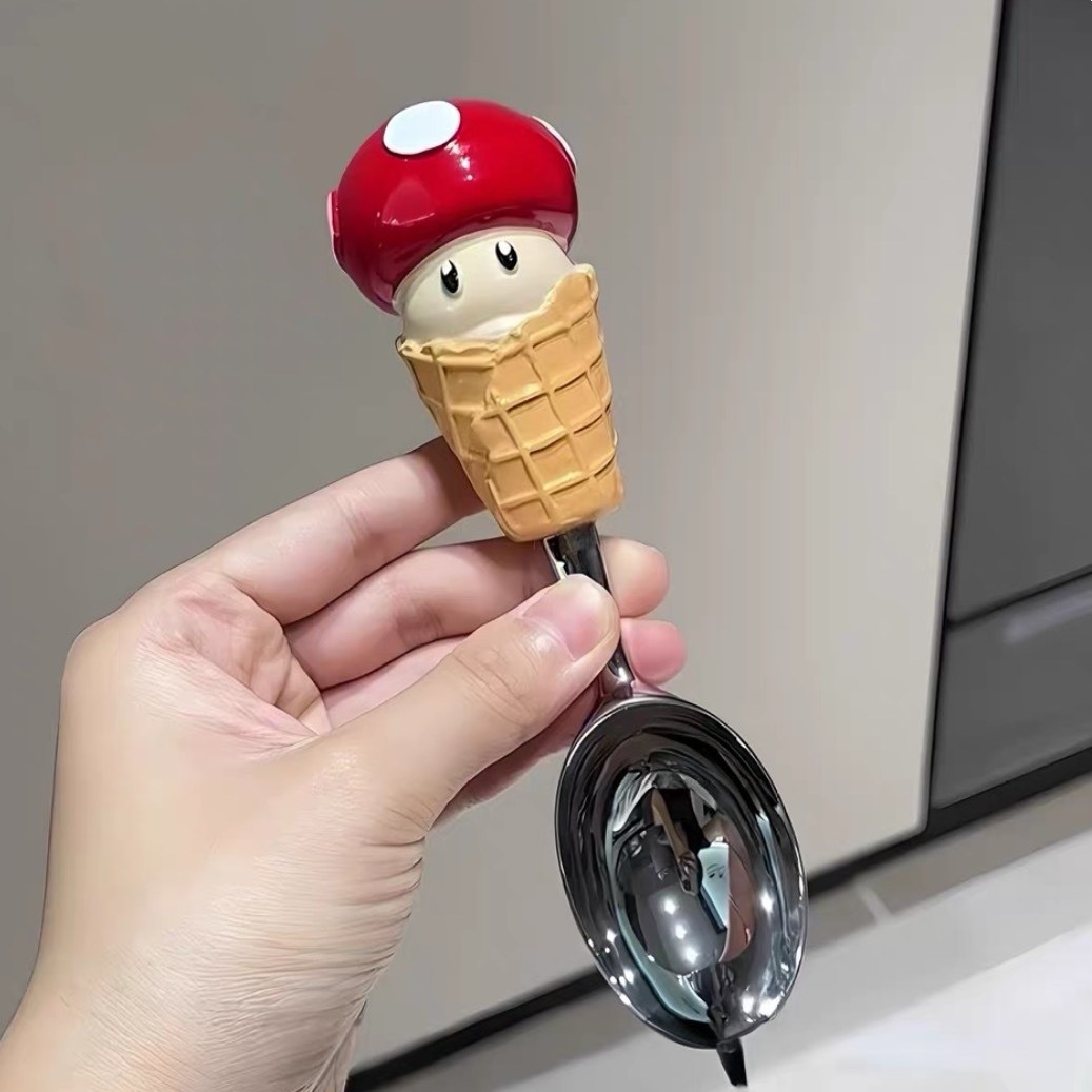 버섯 머리 숟가락