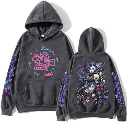 Sudadera transfronteriza AliExpress Arcane jinx Hoodie Novelty Graphic Long Sleeve