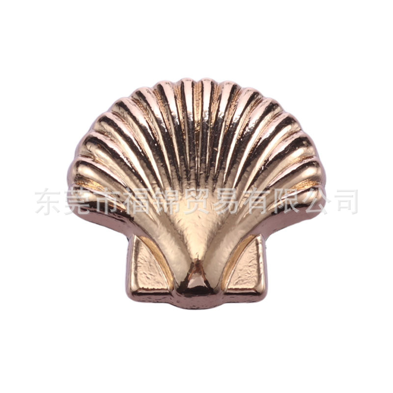 Nuevos accesorios de zapatos de hormigón, botones de zapatos de fruta metálica, accesorios de zapatos de flores del centro comercial