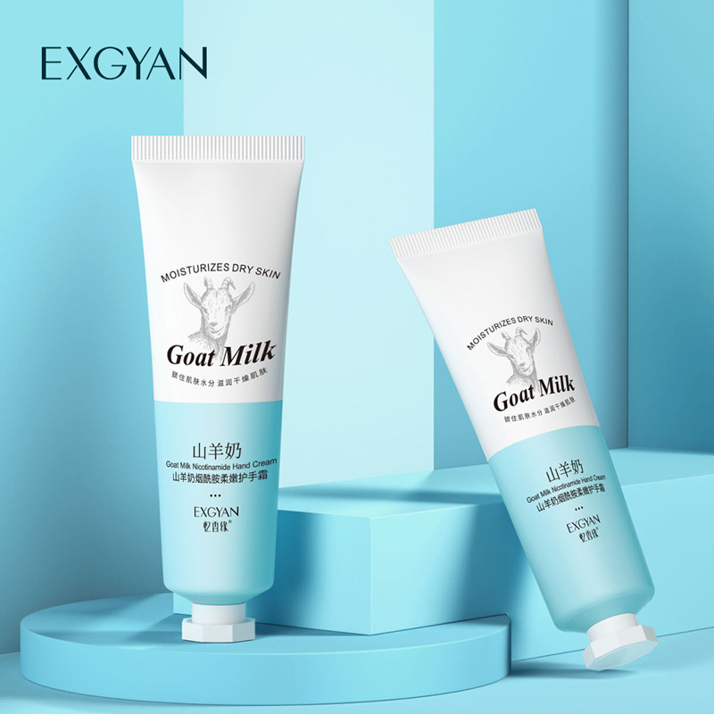 Yixiangyuan Goat Milk Niacinamide Hand Cream Moisturizing and Improving Dryness Small Hand Cream Manufacturer Wholesale