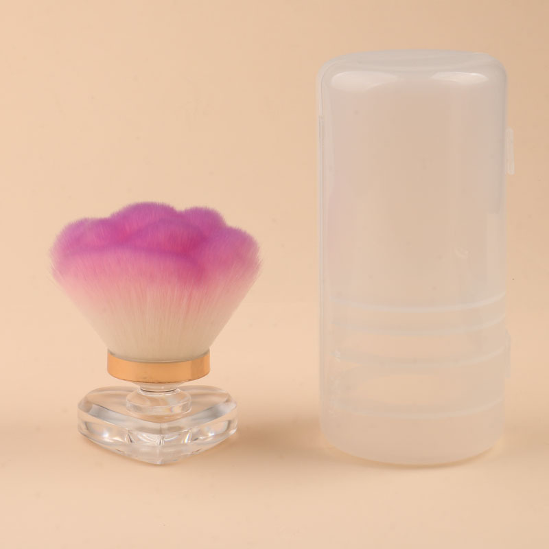 Nuevo pincel grande para polvos, pincel para polvo de uñas, pincel de maquillaje de cerdas suaves, herramienta de belleza, pincel para colorete.