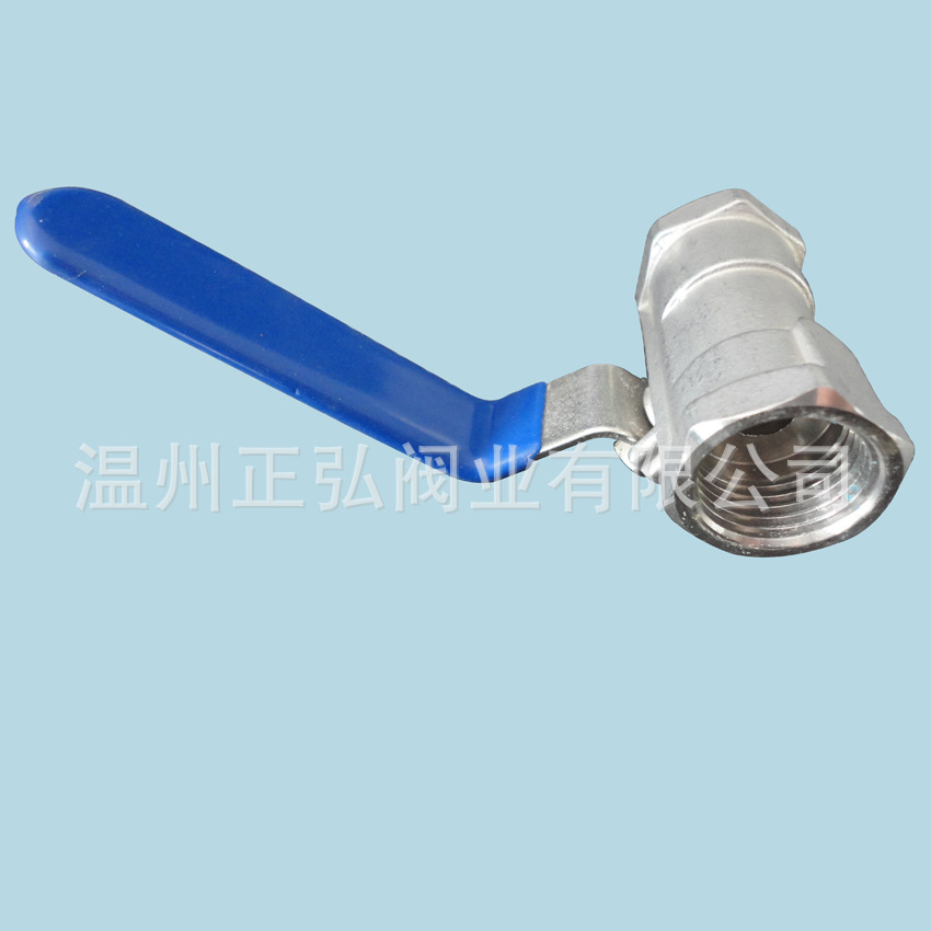 Q11F-16P不锈钢球阀 1/2一片式球阀304内螺纹1000WOG阀门DN15价格