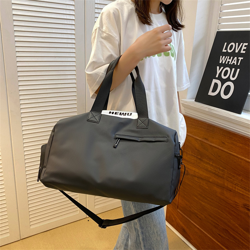 Sports Fitness Bag Women's Large Capacity Dry and Wet Separation Satchel Luggage Bag 2025 New Bag Men's Short-Distance Travel Bag