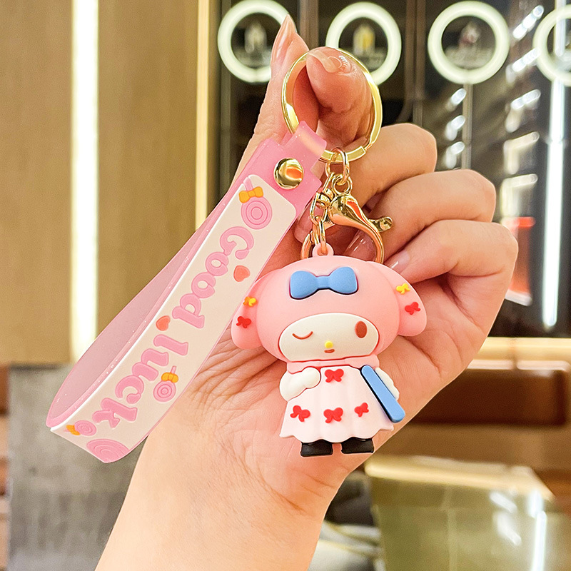 Llavero Creativo de Sanrio con Perro de Orejas Grandes, Cinnamoroll, Colgante para Bolso, Adorno, Pequeño Regalo al por Mayor de Yiwu