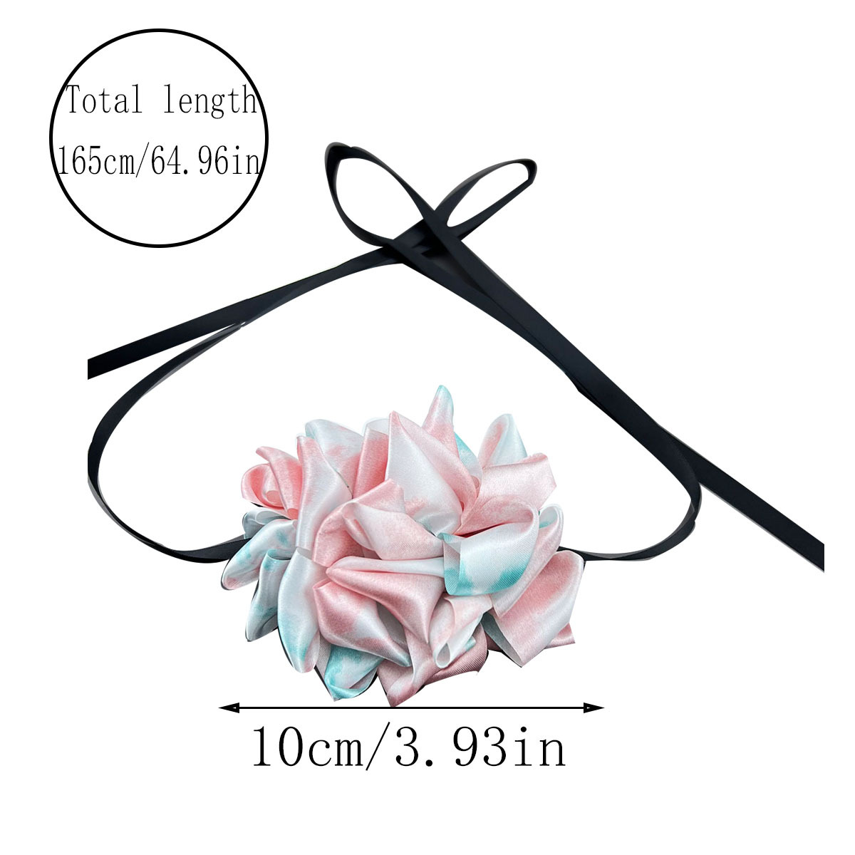 Elegant Flower Cloth Women's Choker display picture 2