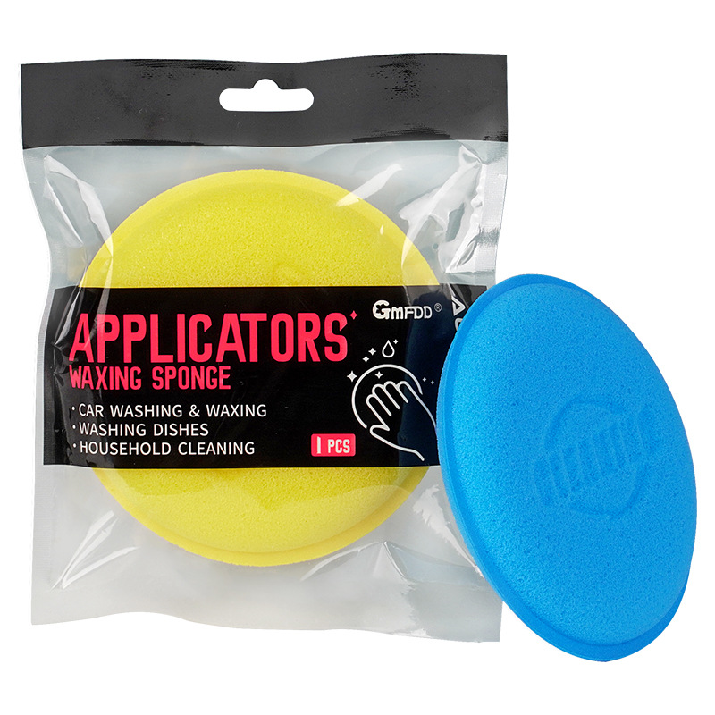 Esponja de lavado de coches borde redondo presionando esponja de depilación suministros de automóviles esponja de limpieza de alta densidad Herramientas de limpieza de pulido