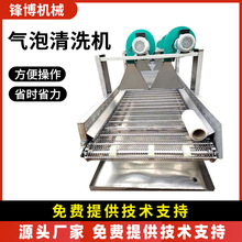 果蔬清洗机商用厨房大型果蔬清洗设备全自动多功能果蔬气泡清洗机