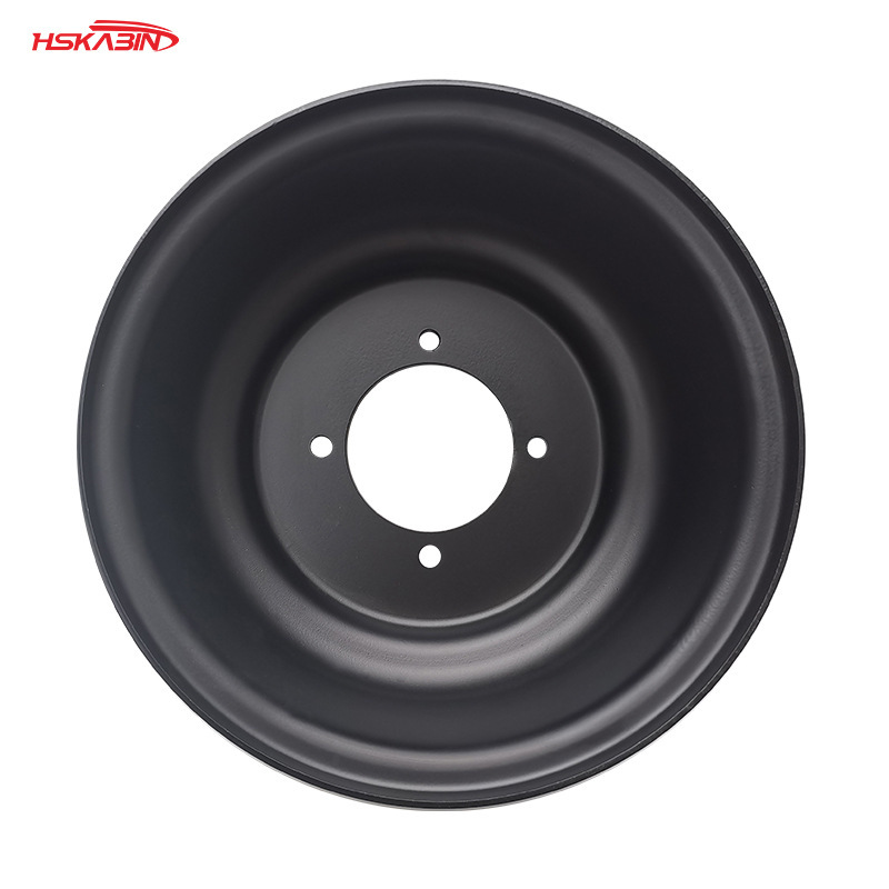 Suitable for beach buggy kart ATV8 inch iron wheel hub iron ring small four-wheeler bull