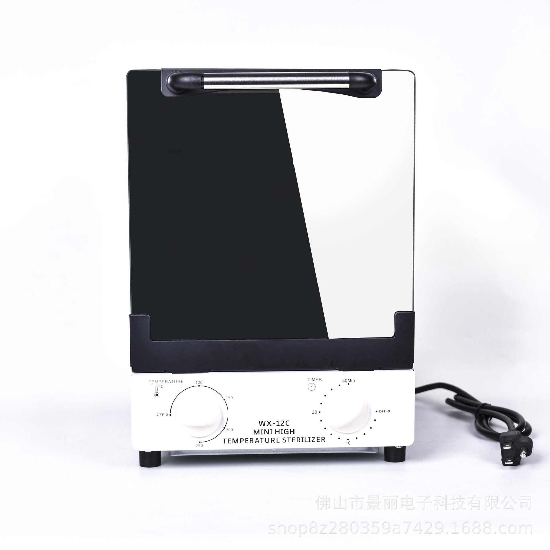 Caja de desinfección de WX-12C herramientas de alta temperatura gabinete de desinfección de uñas caja de desinfección alicates tijeras desinfección caja de desinfección por infrarrojos