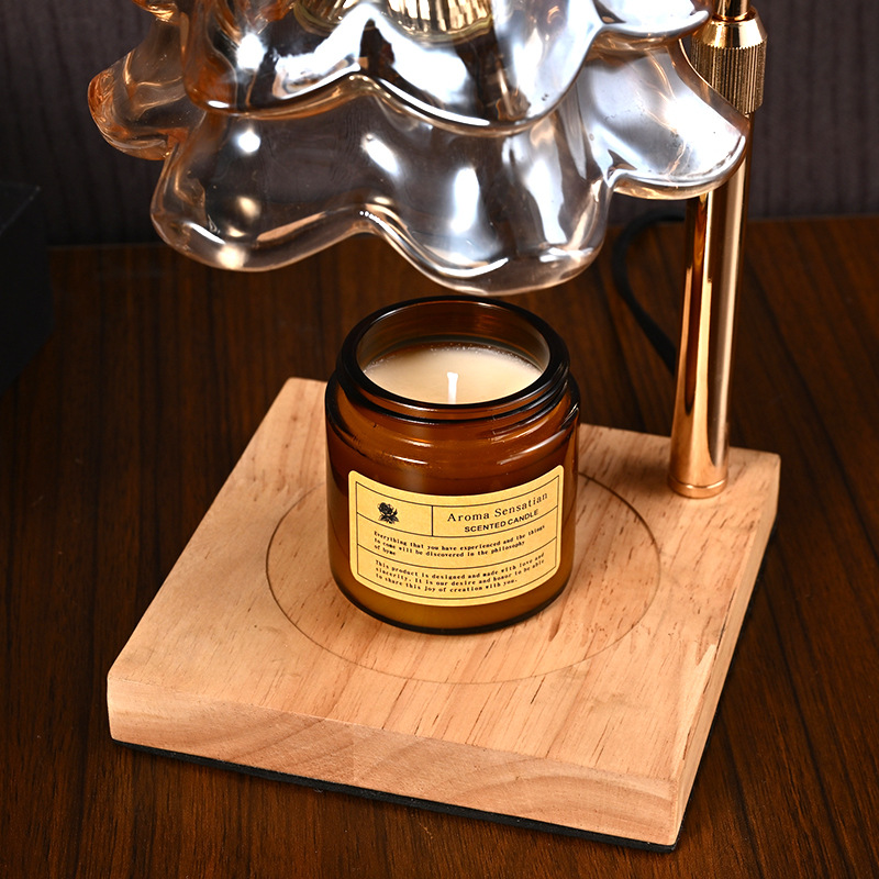 Lámparas de cera de fusión de Suzhou Lámparas de cabecera del dormitorio retro francesa Decoraciones del hogar Lámparas de atmósfera Lámparas de escritorio de aroma sin fuego