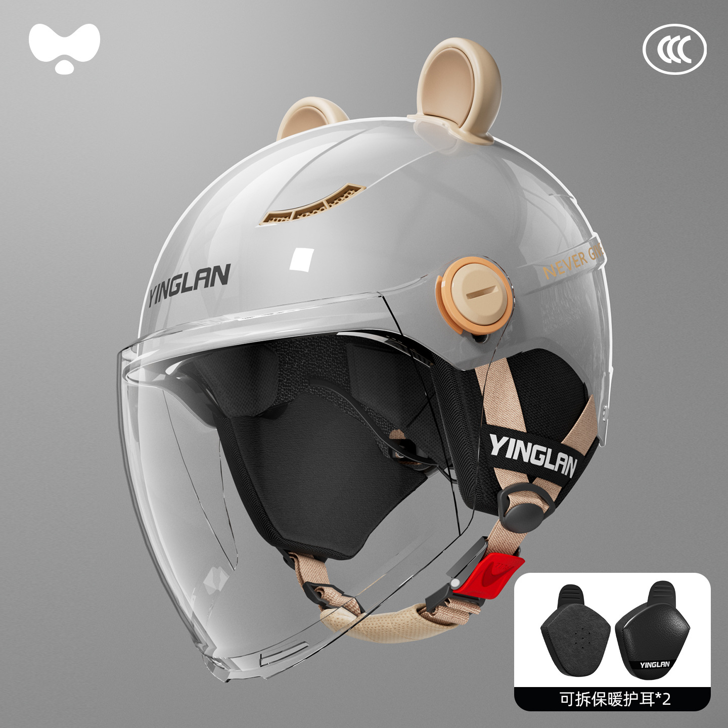 Universal – Cute Winter Warm Motosiklet kaskı (dəbilqə) - 3cheatmax