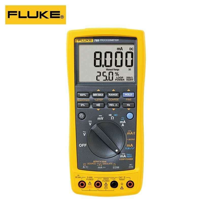 Высокоточный портативный источник сигнала FLUKE F789, мультиметр процессора Fluke 789, измеритель диапазона