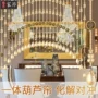 卫生间家用门对门香槟色门帘
