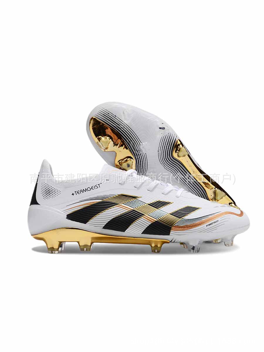 Fábrica de Putian al por mayor nuevo falcón 25 + zapatos de fútbol FG con cordones de zapatos de entrenamiento de competencia Predator para hombres y mujeres