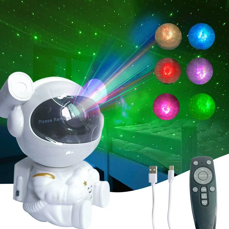 Креативный проектор-космонавт для создания атмосферы звездного неба, в стиле TikTok, подарок на день рождения, трансграничная доставка