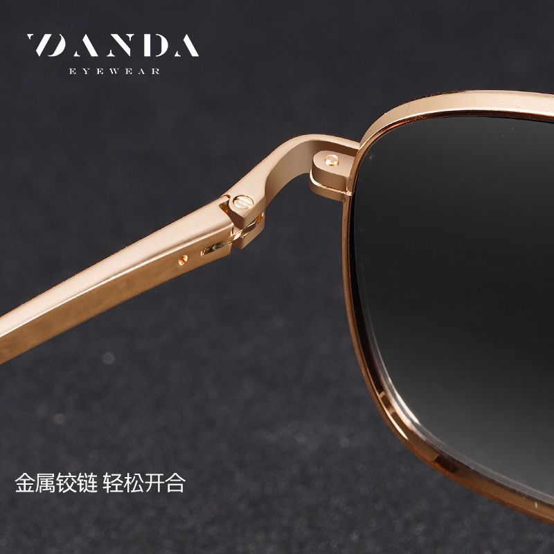 Nuevas gafas de sol polarizadas S15112 Gafas de sol de doble viga para hombres clásicos de moda Gafas de sol de conducción solar al aire libre