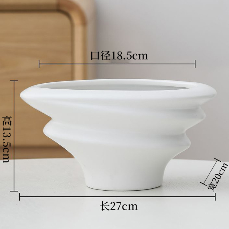 白い胡蝶蘭植木鉢、軽い高級感と高級感のある家庭用セラミック組み立て植木鉢、高級蘭専用植木鉢、送料無料|undefined
