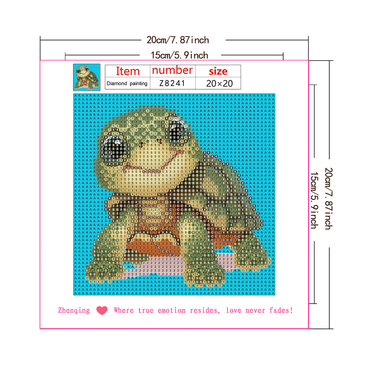 Pegatinas de diamantes, pinturas de diamantes, tortugas lindas, pegatinas hechas a mano, pinturas de diamantes, pegatinas de resina de alta calidad para niños, artefactos de descompresión de bricolaje