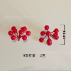 9 forks of red fruit