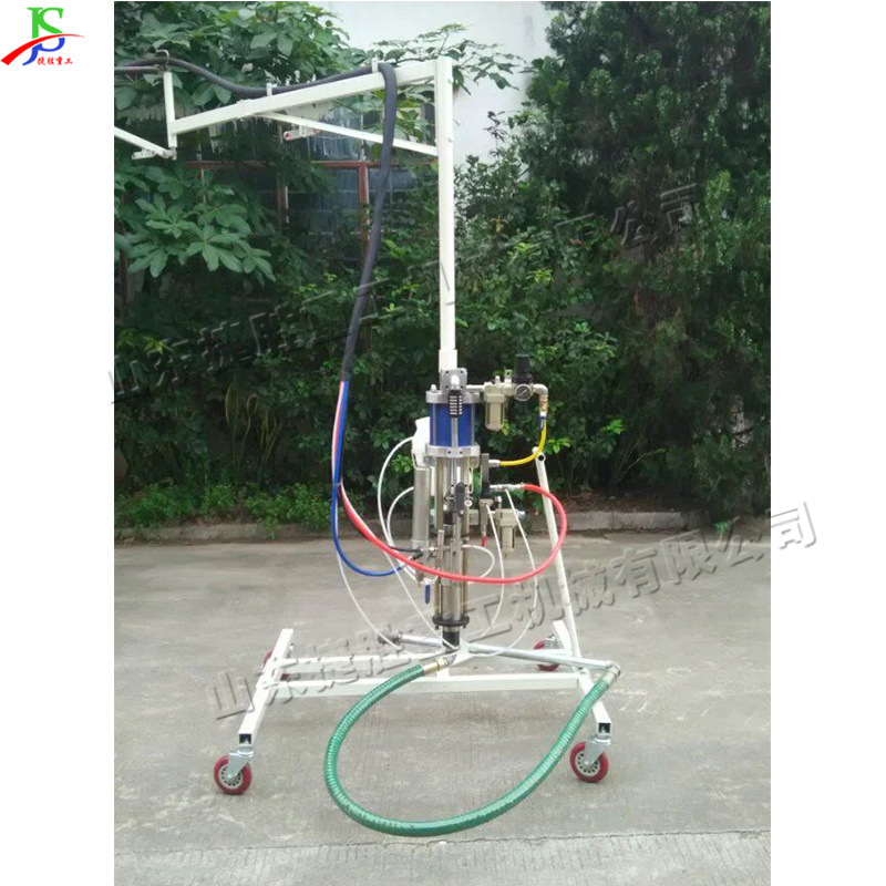 Máquina de pulverización de fibra de vidrio neumática tanque de almacenamiento de fibra de vidrio equipo de pulverización máquina automática de resina de fibra de vidrio image 5
