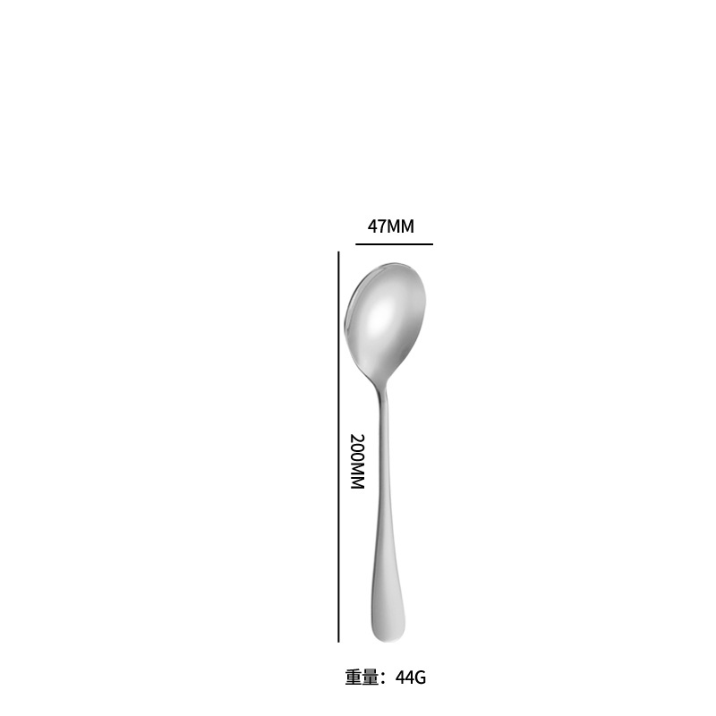 샐러드 스푼-실버