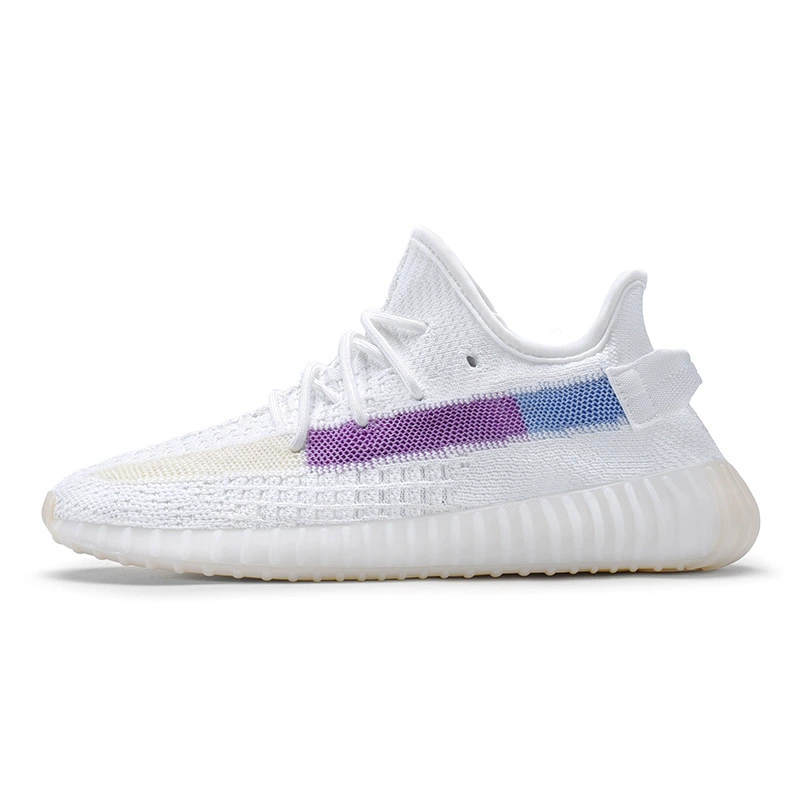 Путианская фабрика 350V2 Miaoyeezy Limited Полное небо Ангел настоящие спортивные кроссовки для мужчин и женщин