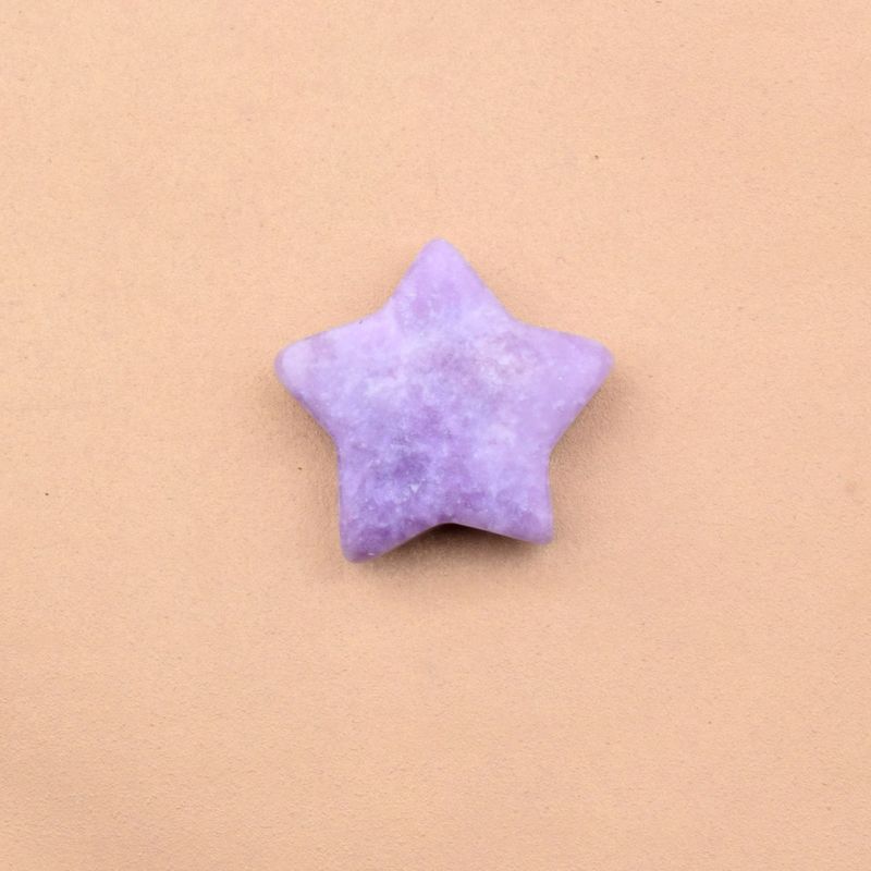 跨境热销3cm天然石五角星水晶半宝石星星diy饰品配件摆件亚马逊|undefined