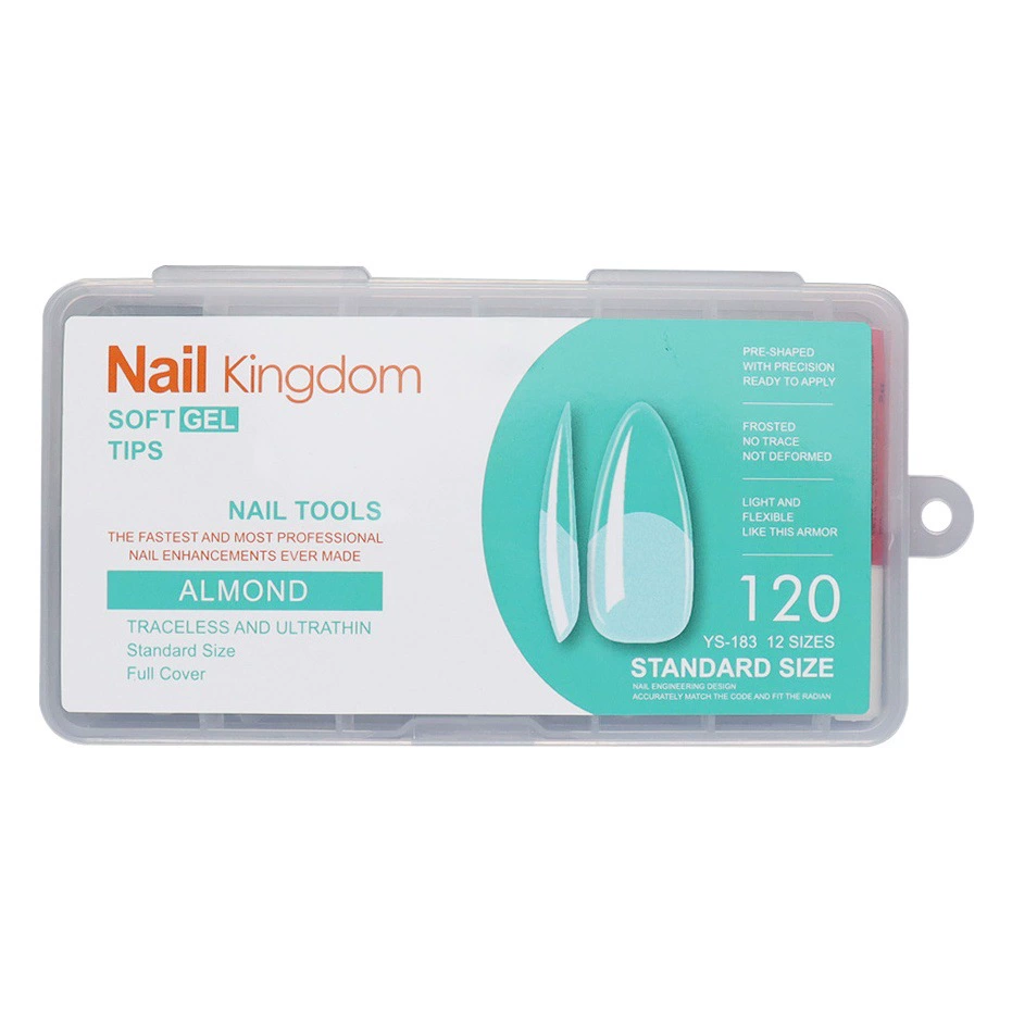 Трансграничные европейские и американские ногти с полуматовой напором