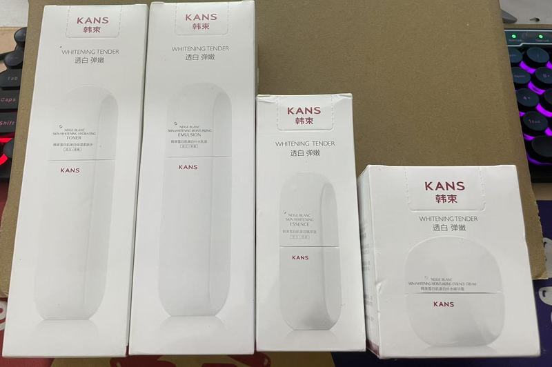 Han Shu Bai Man Yao 5点セット ウォーターローションセット 美白・美白・保湿 スキンケア用品 フェイスクリーム 洗顔料 個包装|undefined