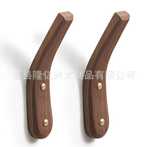 Wooden wall-mounted coat hook for entryway, minimalist creative Nordic wooden coat rack, towel and hat rack Wooden wall-mounted coat hook for entryway, minimalist creative Nordic wooden coat rack, towel and hat rack