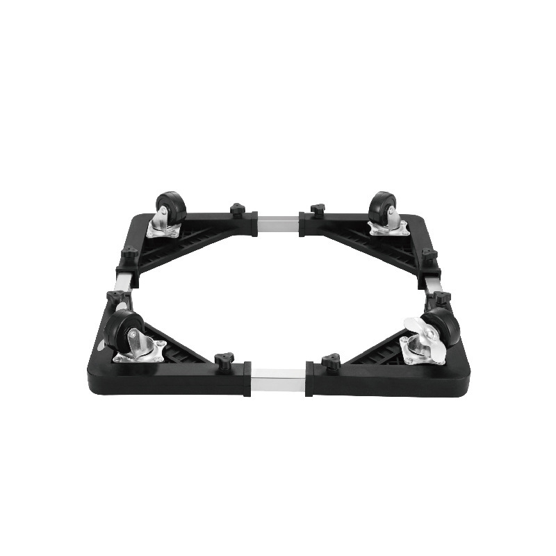 El nuevo soporte de base de lavadora ajustable retráctil, polea móvil, rueda universal, impermeable universal, a prueba de golpes y elevado