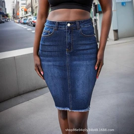 女式牛仔裤;大码牛仔裤;半身裙