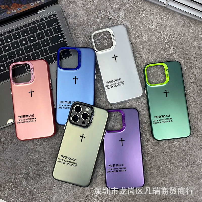 クロス適用アップル15カラーシルバーiPhone14proクリエイティブ13/11promaxフロスト16e保護xm 7|undefined